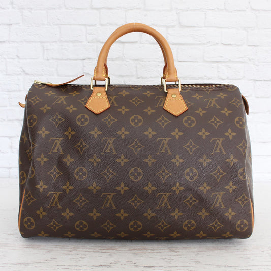 Louis Vuitton Speedy 35 Monogram Satchel