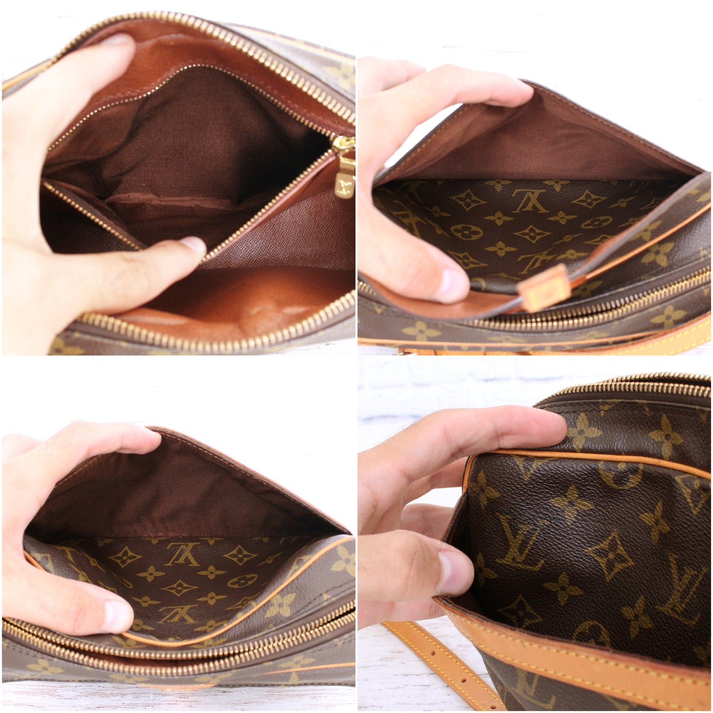 Louis Vuitton Jeune Fille MM Crossbody Bag Purse Messenger Monogram LV