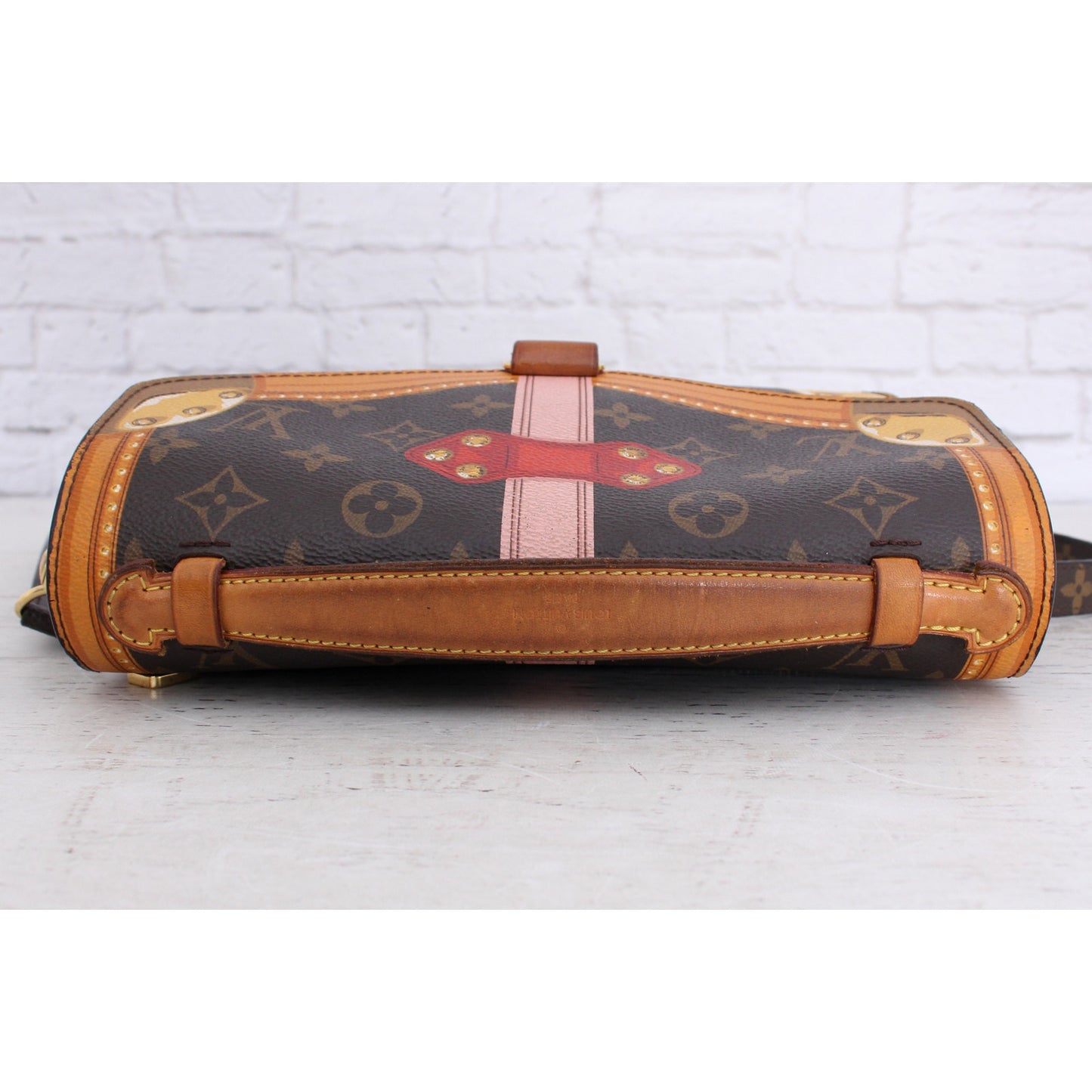 Louis Vuitton Pochette Metis Summer Trunks Trompe L'oeil Monogram Bag