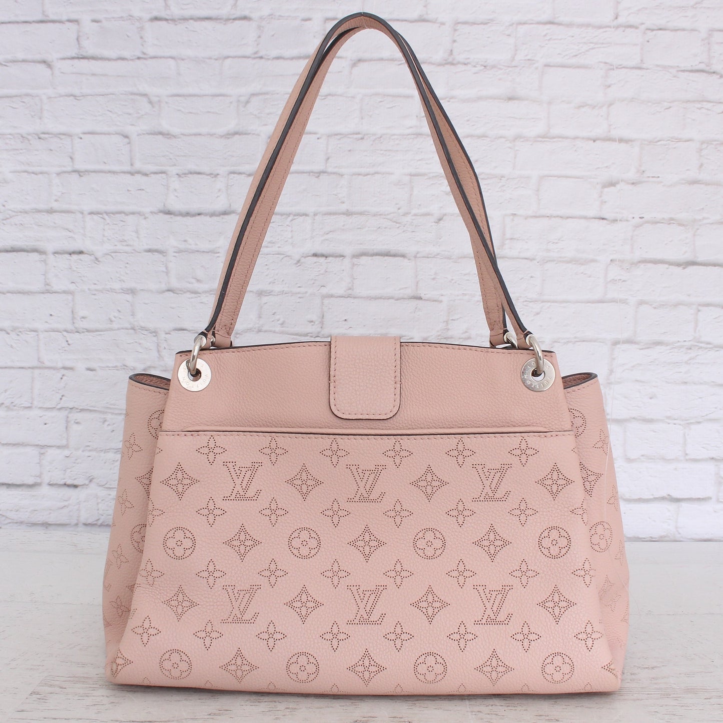 Louis Vuitton Sevres Pink Mahina Shoulder Bag