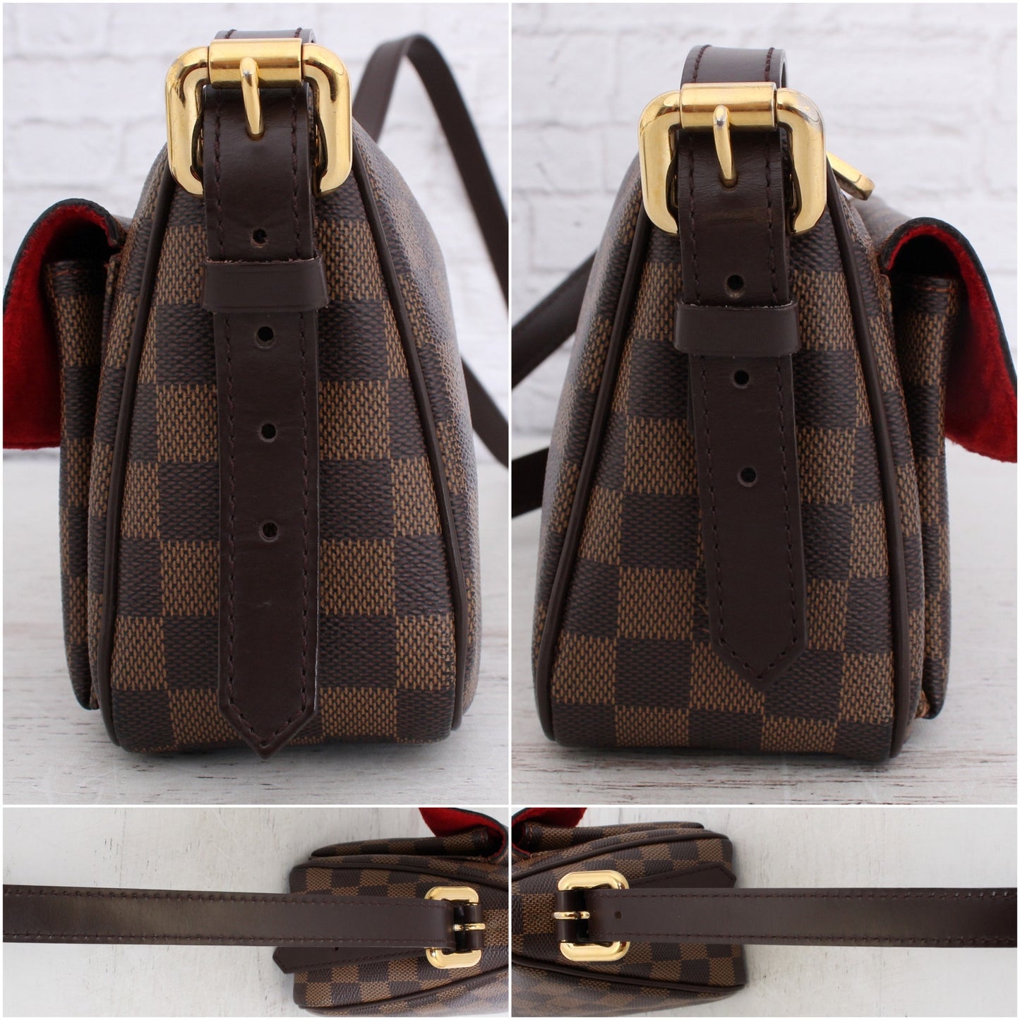 Louis Vuitton Ravello GM Damier Ebene Crossbody & Shoulder Bag