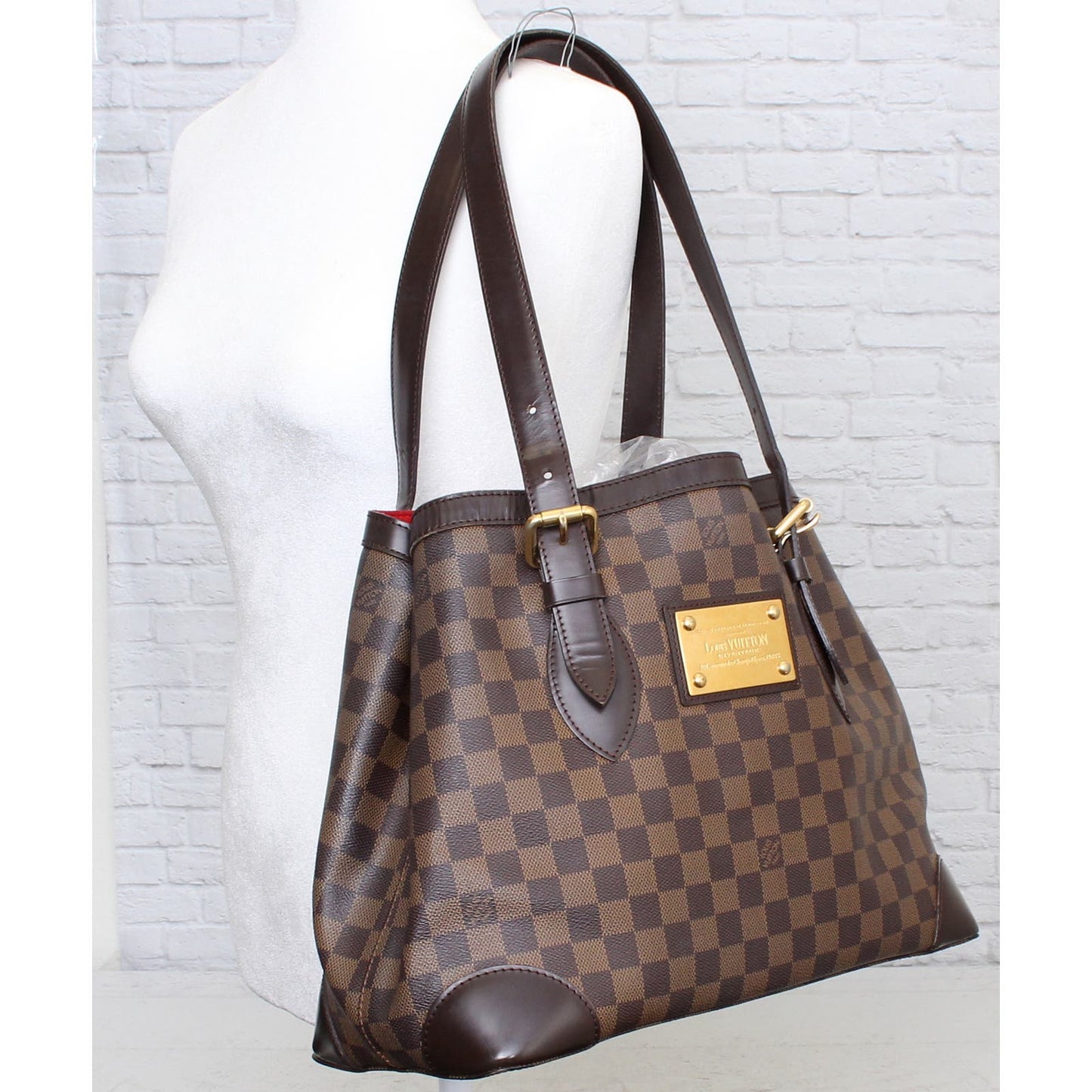 Louis Vuitton Hampstead MM Damier Ebene Tote