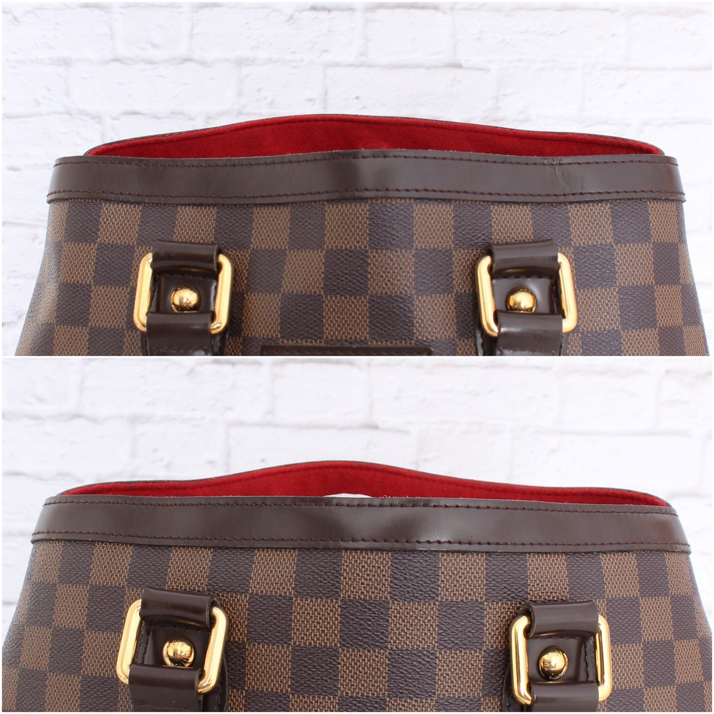 Louis Vuitton Hampstead PM Damier Ebene Shoulder Bag