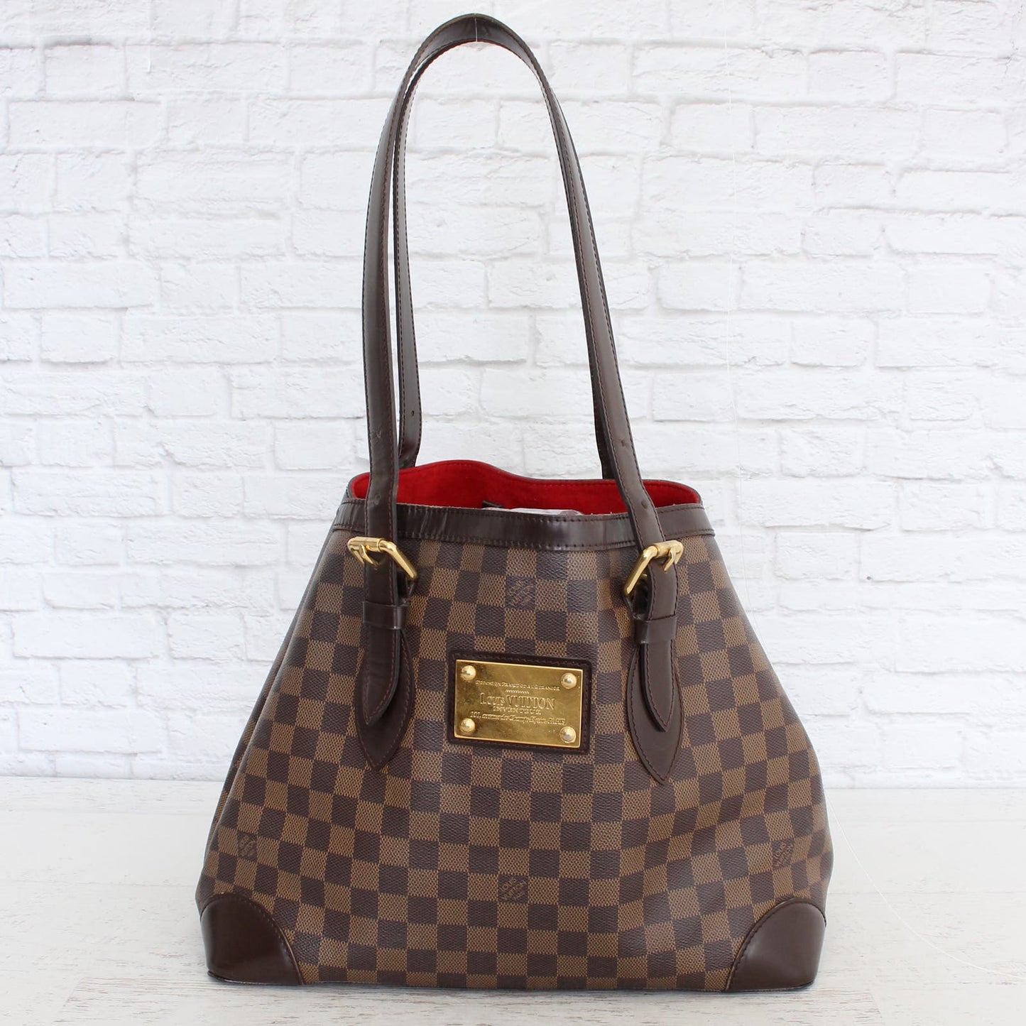 Louis Vuitton Hampstead MM Damier Ebene Tote