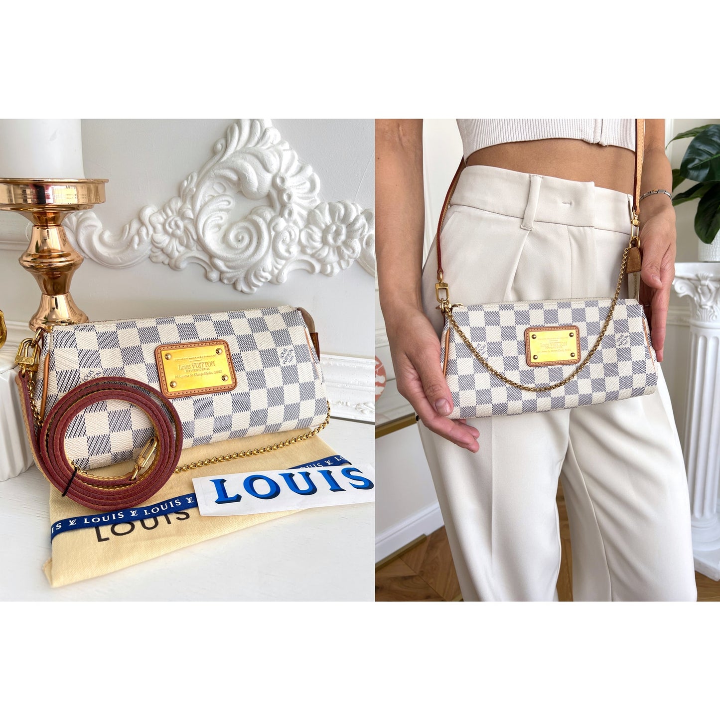 Louis Vuitton Eva Damier Azur