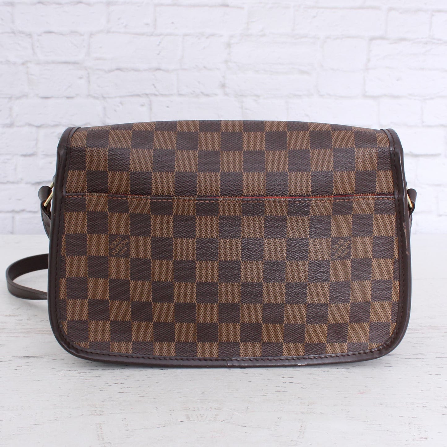 Louis Vuitton Sologne Damier Ebene Purse Crossbody