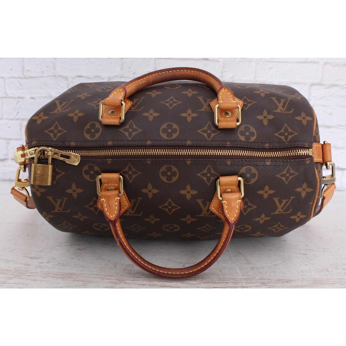 Louis Vuitton Speedy 30 Bandouliere Monogram Crossbody