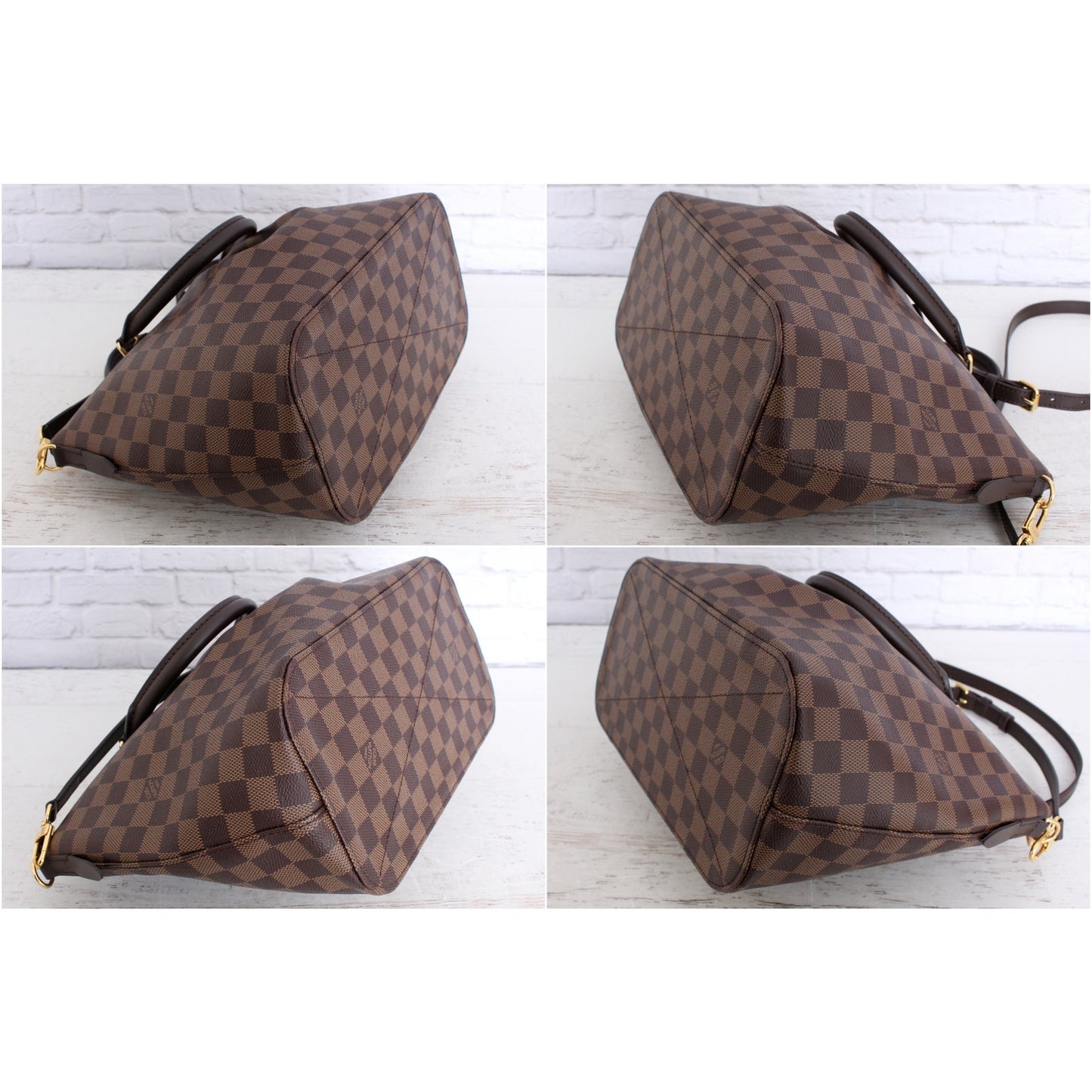 Louis Vuitton Siena MM Crossbody Damier Ebene Bag