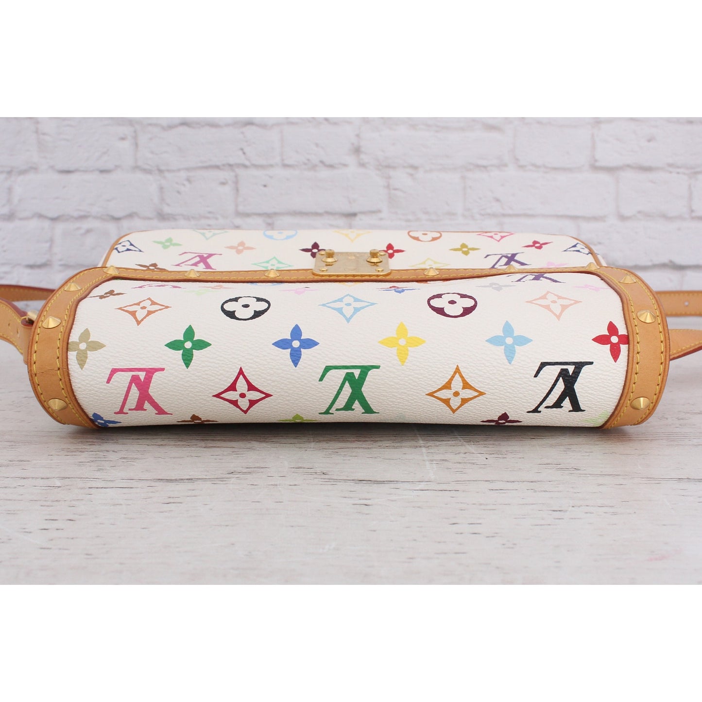 Louis Vuitton Sologne White Multicolor