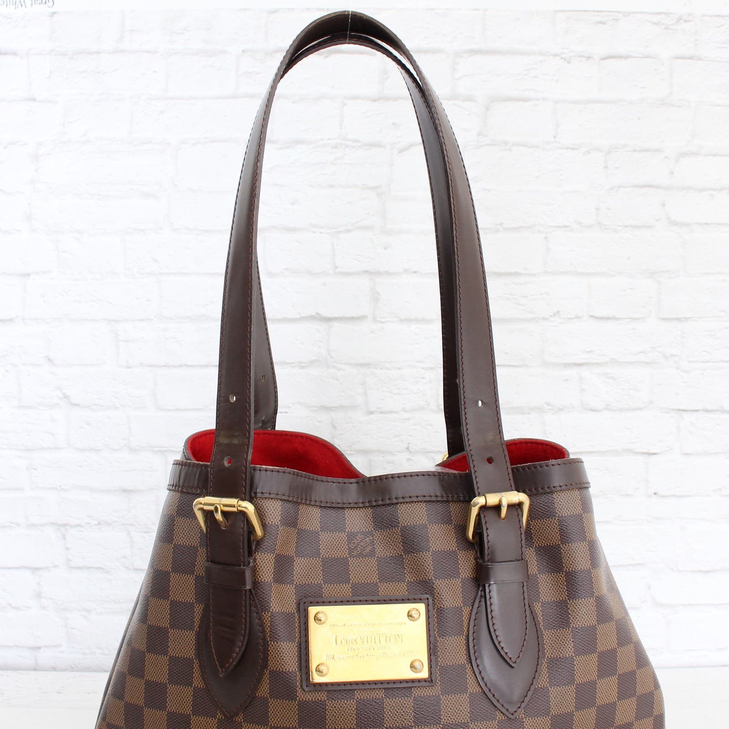 Louis Vuitton Hampstead MM Damier Ebene Tote