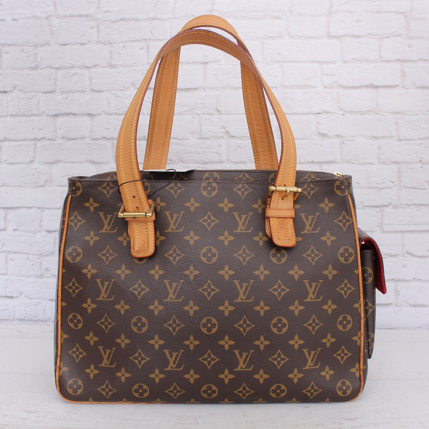 Louis Vuitton Multiple Cite Purse Monogram Bag Pochette Travel Canvas A5114
