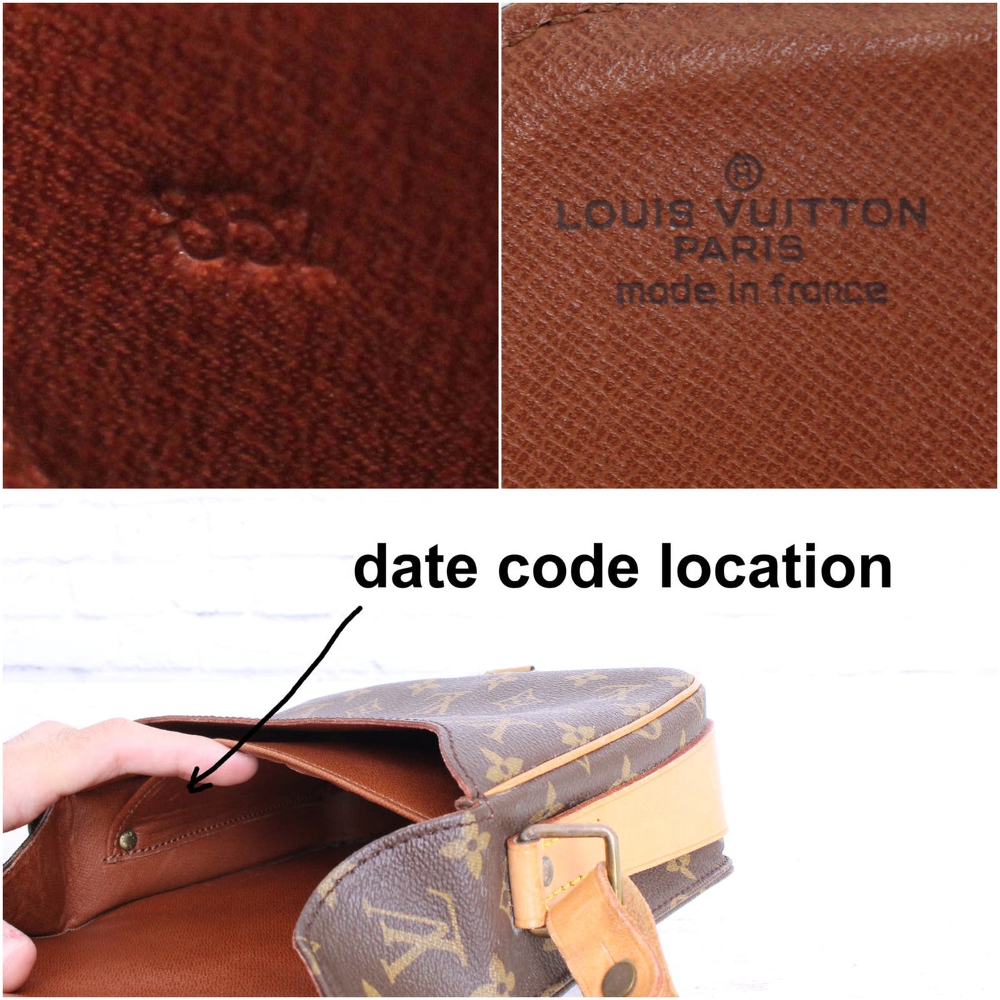 Louis Vuitton Cartouchiere PM Monogram Crossbody & Shoulder Bag