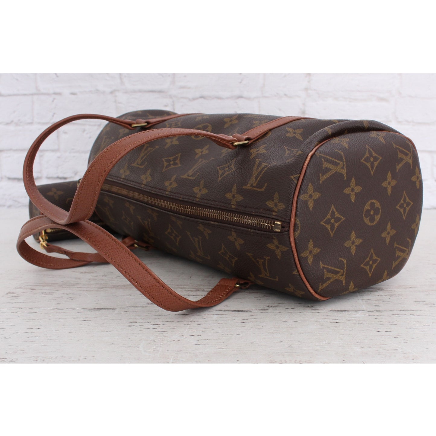 Louis Vuitton Papillon 30 Monogram w Pouch Satchel