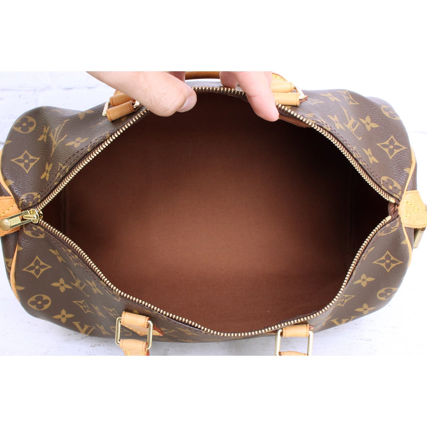 Louis Vuitton Speedy 35 Monogram Satchel