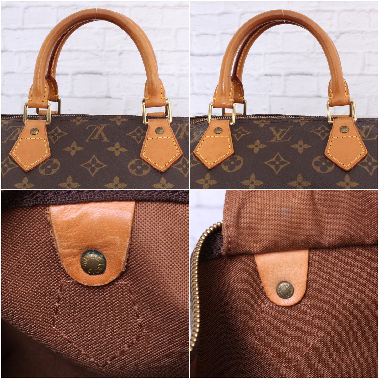 Louis Vuitton Speedy 40 Purse Monogram Bag