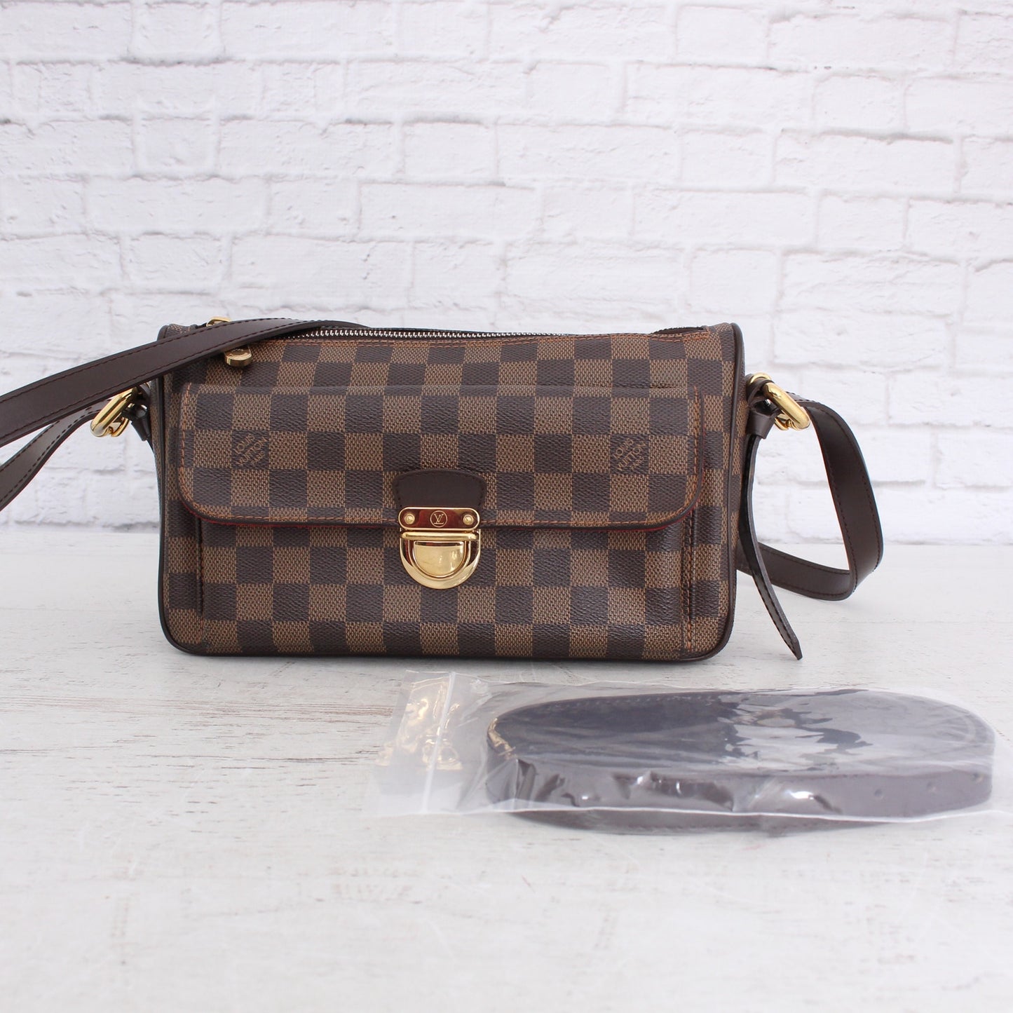 Louis Vuitton Ravello GM Damier Ebene Crossbody & Shoulder Bag