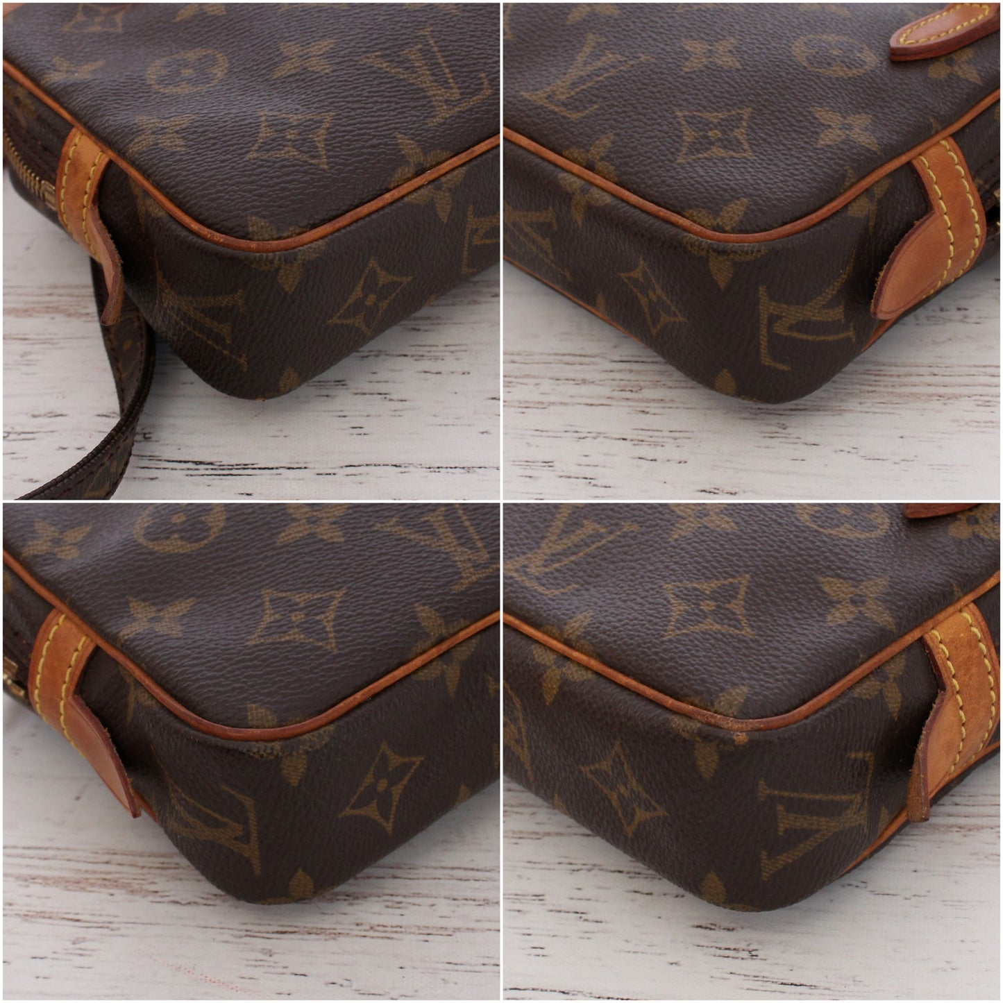 Louis Vuitton Marly Bandouliere Monogram Crossbody Purse Leather Handbag A4314