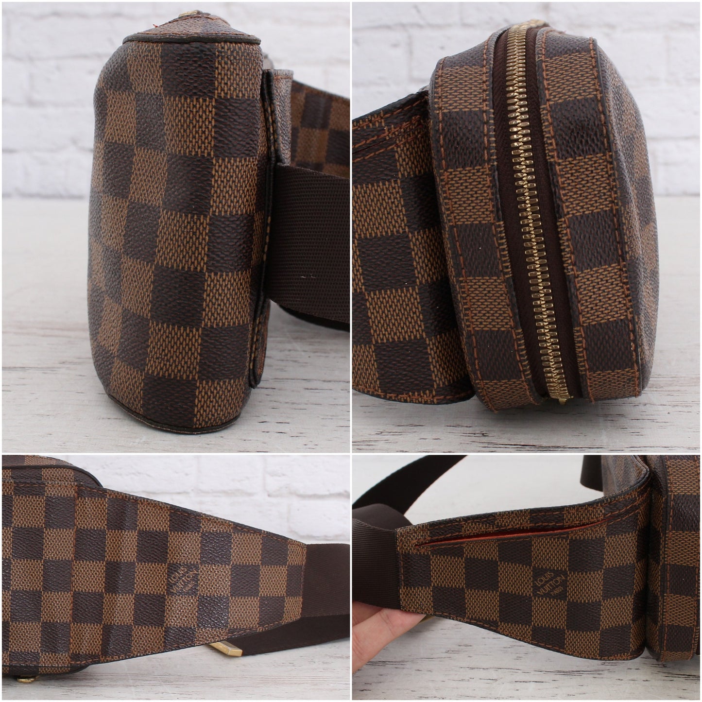 Louis Vuitton Geronimos Damier Ebene Sling Bumbag