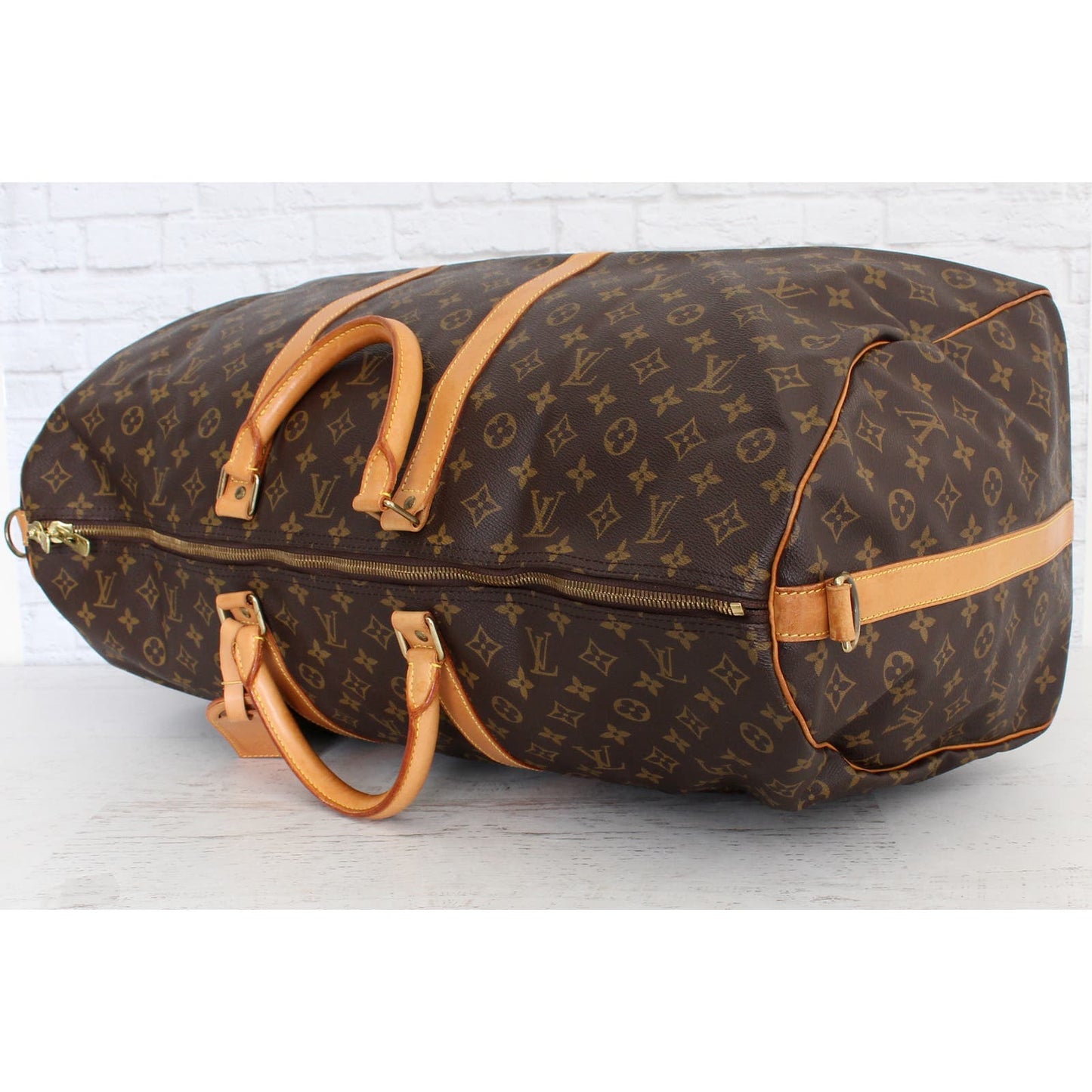 Louis Vuitton Keepall 60 Bandouliere Monogram Shoulder Bag