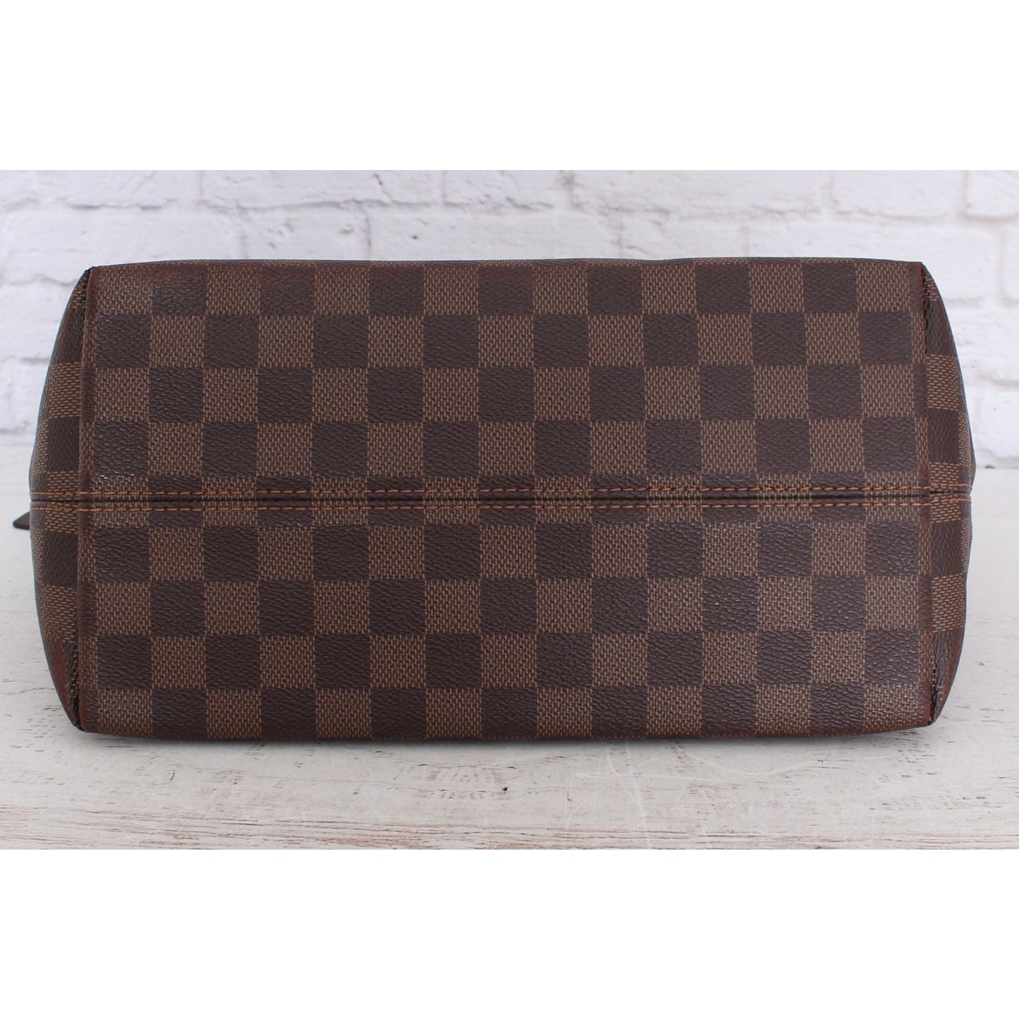 Louis Vuitton Iena PM Zip Tote Damier Ebene Shoulder Bag