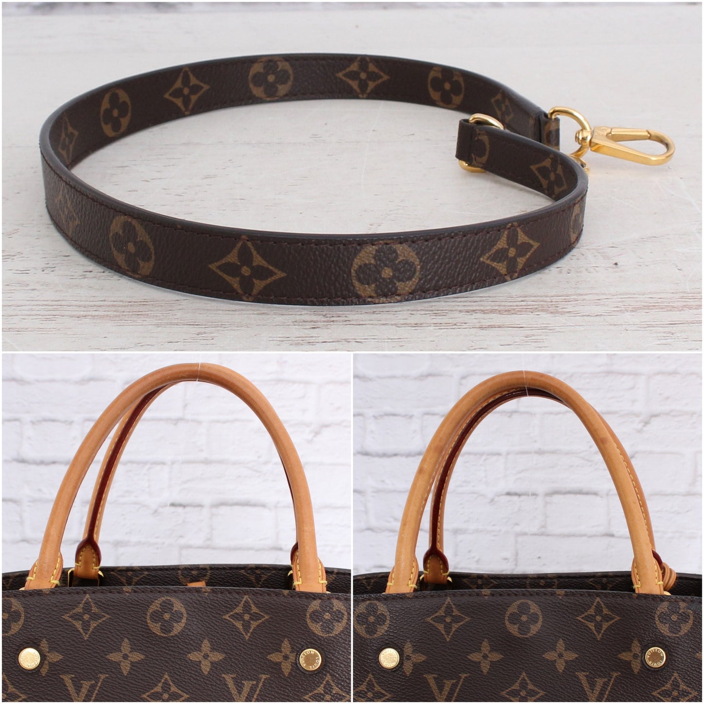 Louis Vuitton Montaigne GM Shoulder Bag Satchel