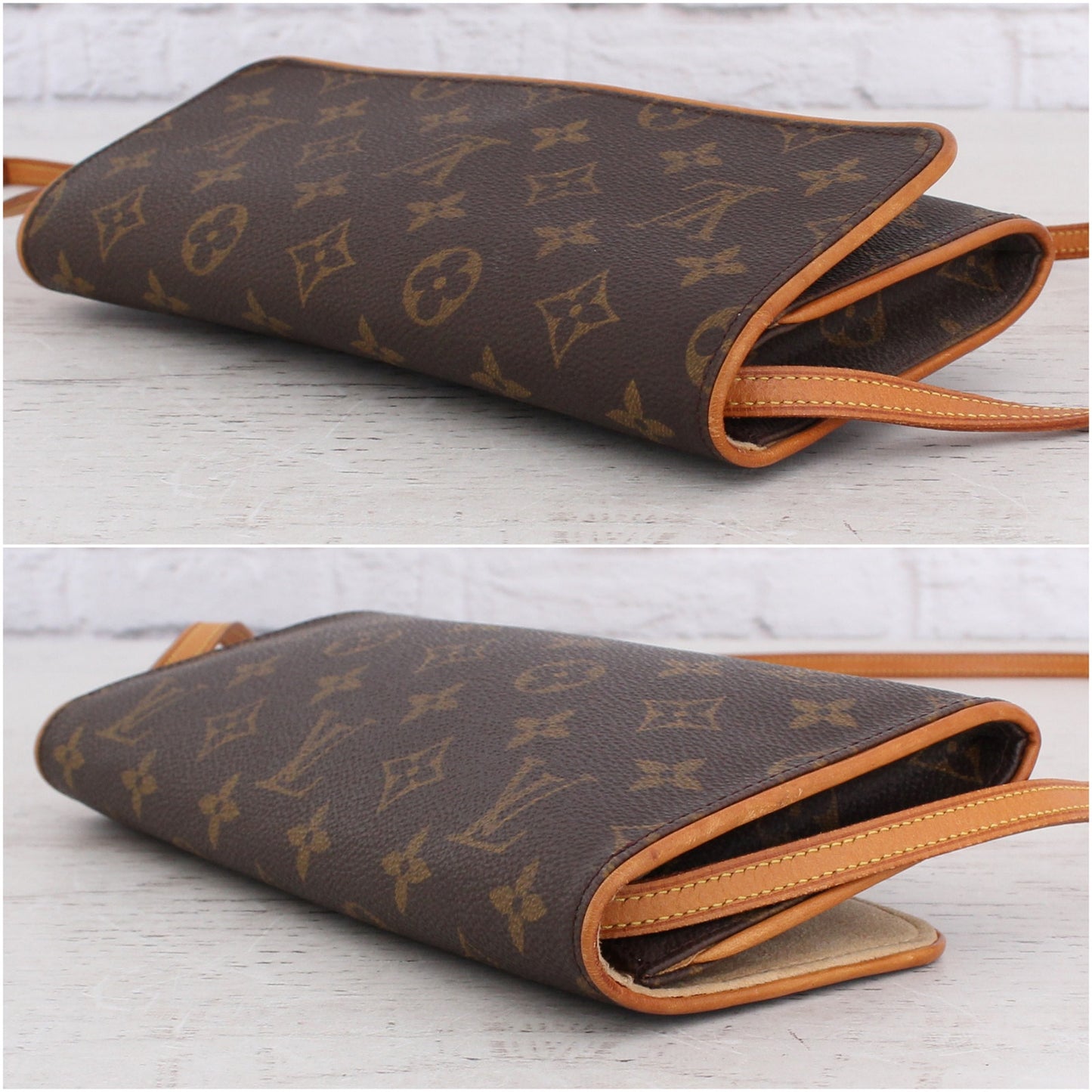 Louis Vuitton Pochette Twin GM Monogram Crossbody