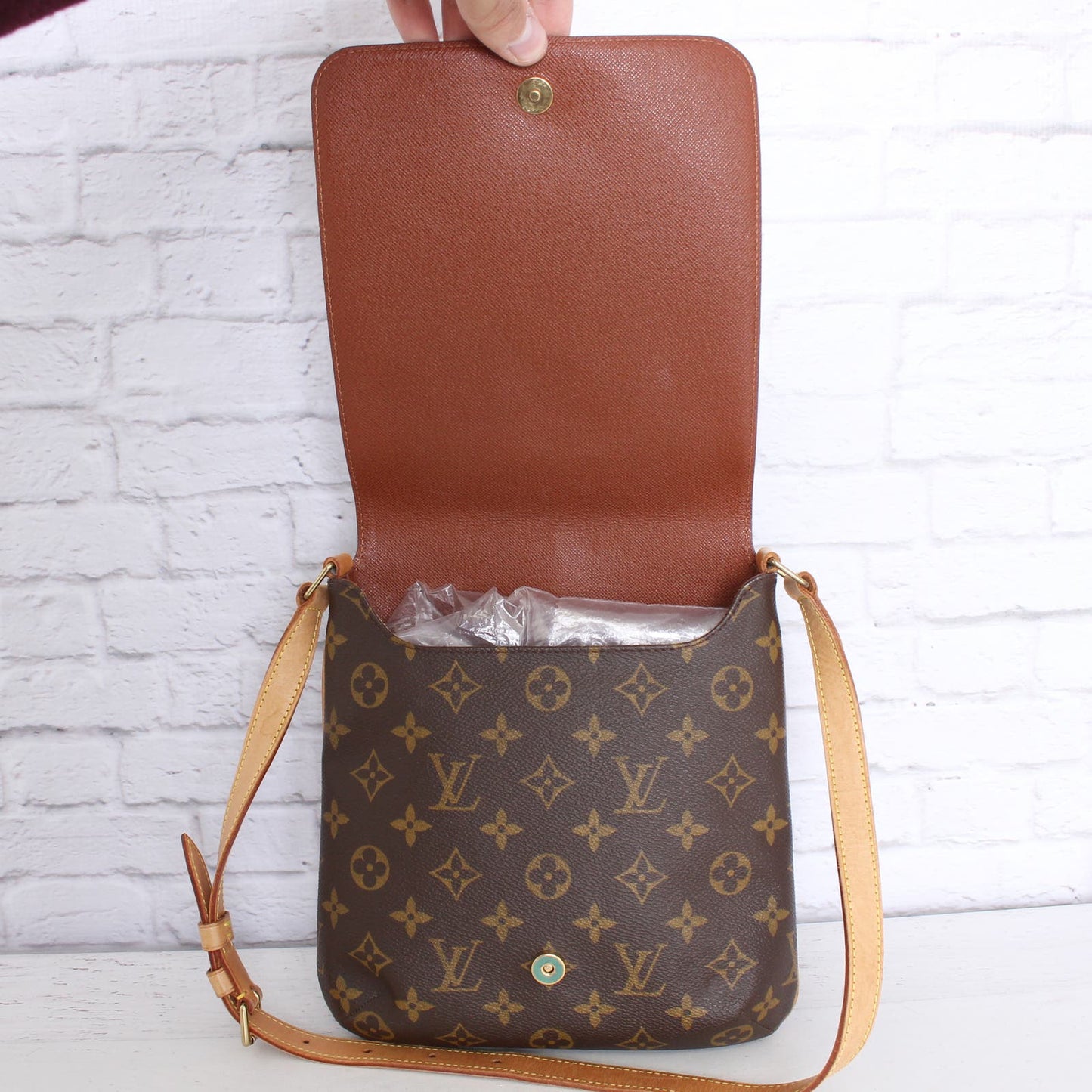 Louis Vuitton Musette Salsa PM Monogram Crossbody Purse Messenger Bag