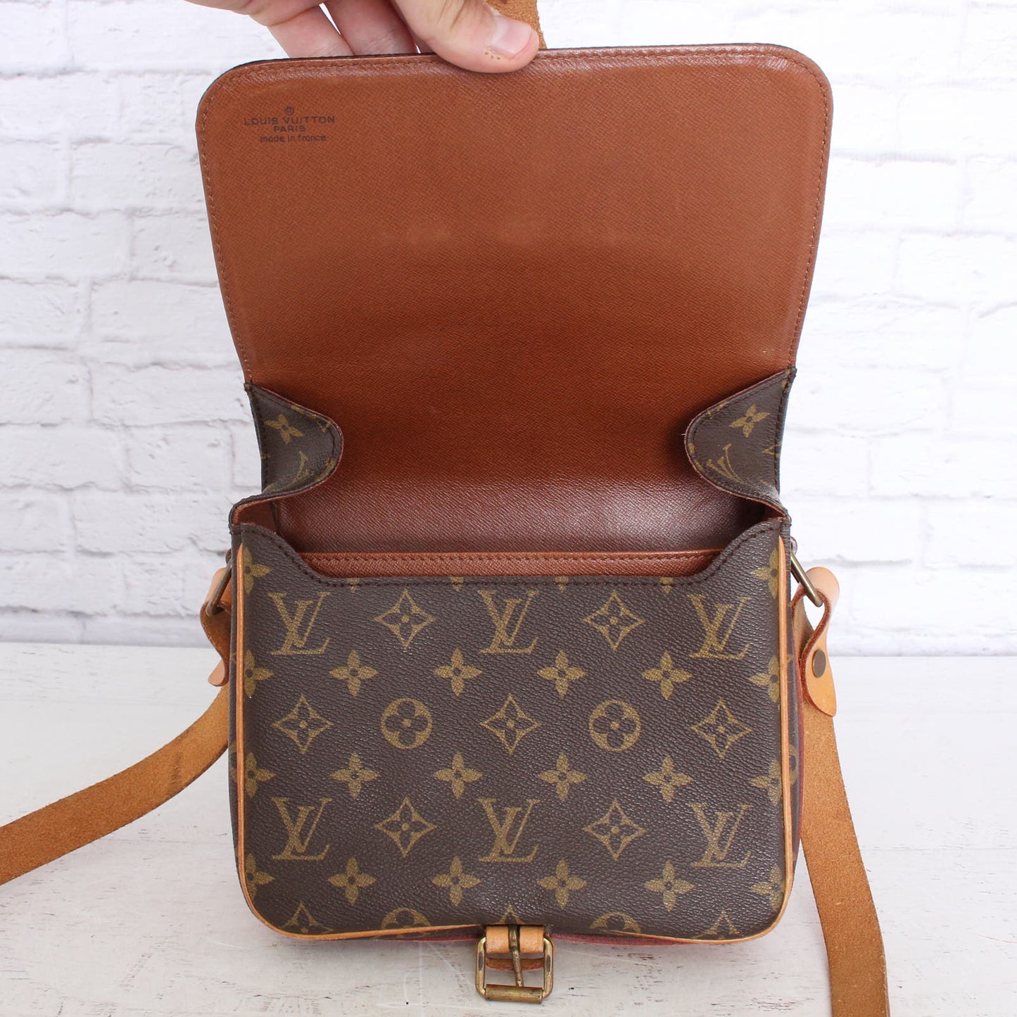 Louis Vuitton Cartouchiere PM Monogram Crossbody & Shoulder Bag