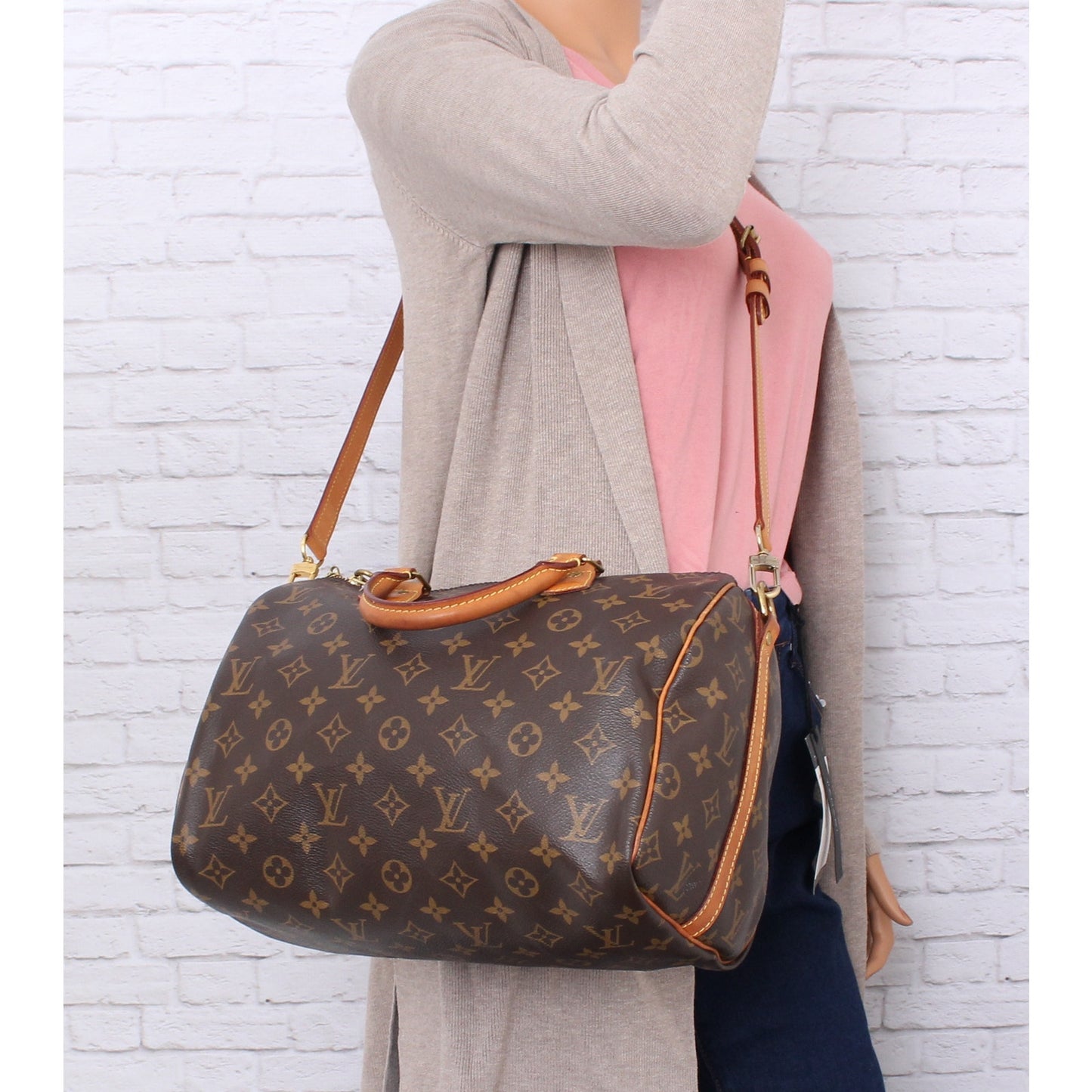 Louis Vuitton Speedy 30 Bandouliere Monogram Crossbody