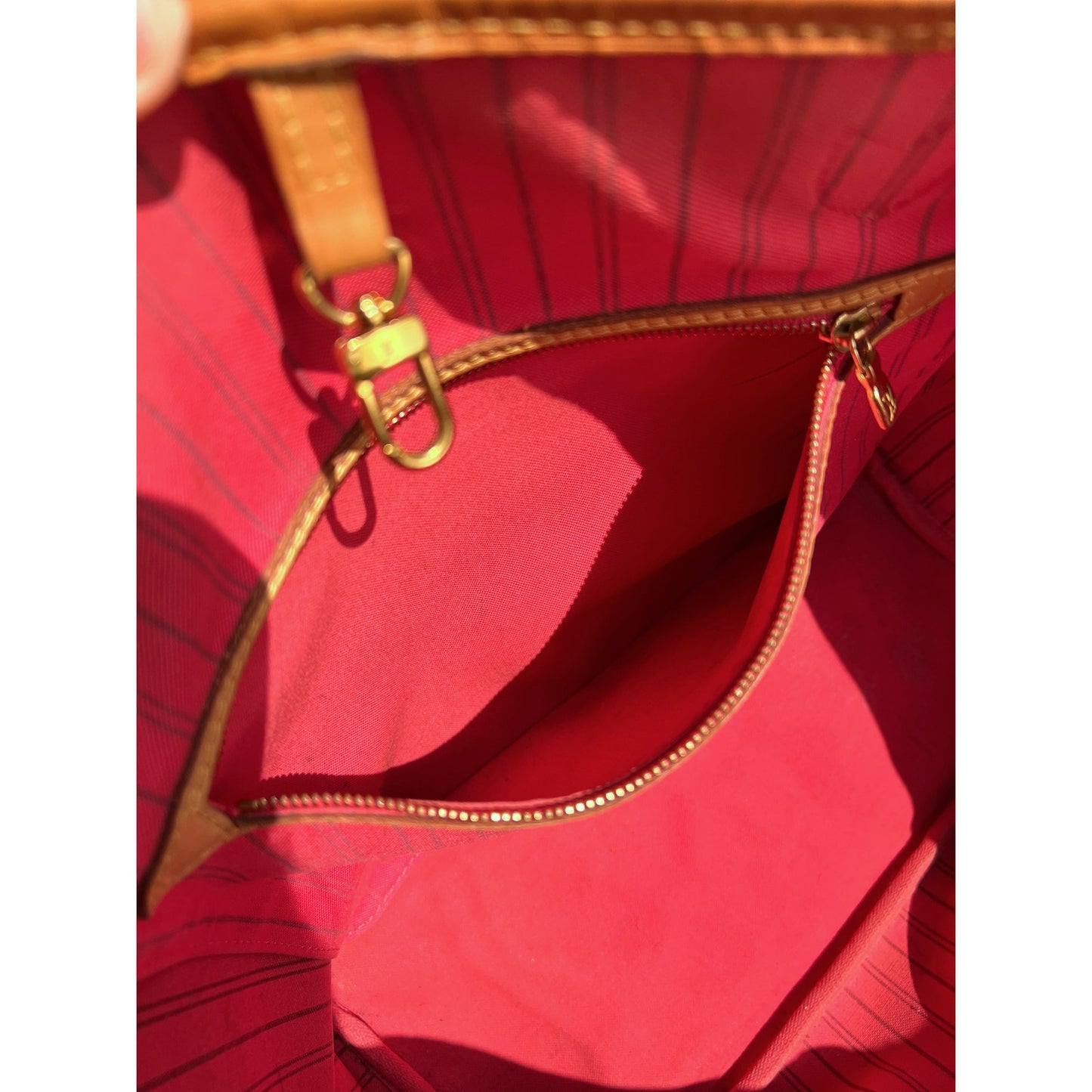 Louis Vuitton Neverfull MM Ramages Monogram Pink Tote