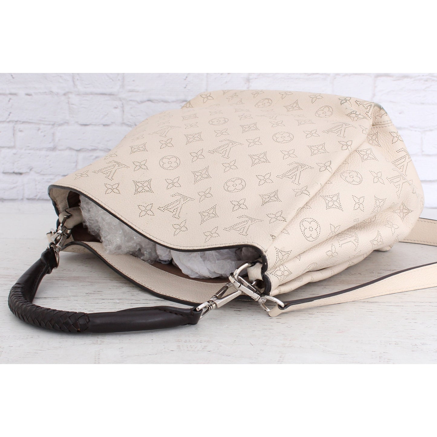 Louis Vuitton Babylone PM Mahina Crossbody Bag