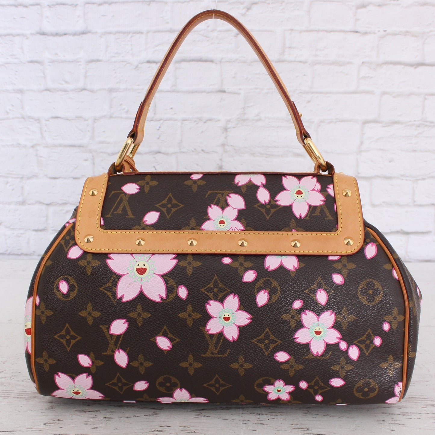 Louis Vuitton Sac Retro PM Floral Monogram Satchel