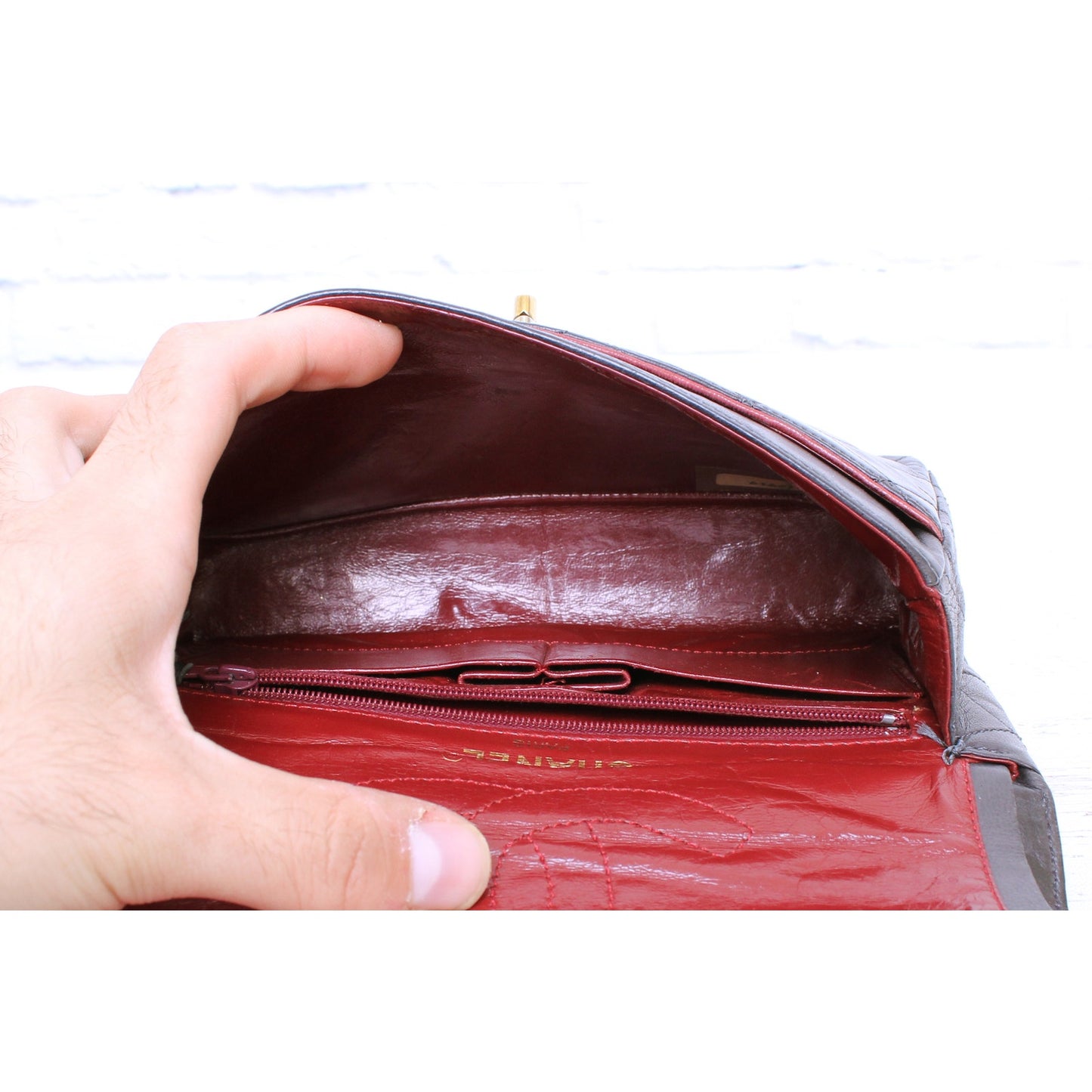 Chanel Paris Limited Two Tone Double Flap Black Lambskin Shoulder Crossbody