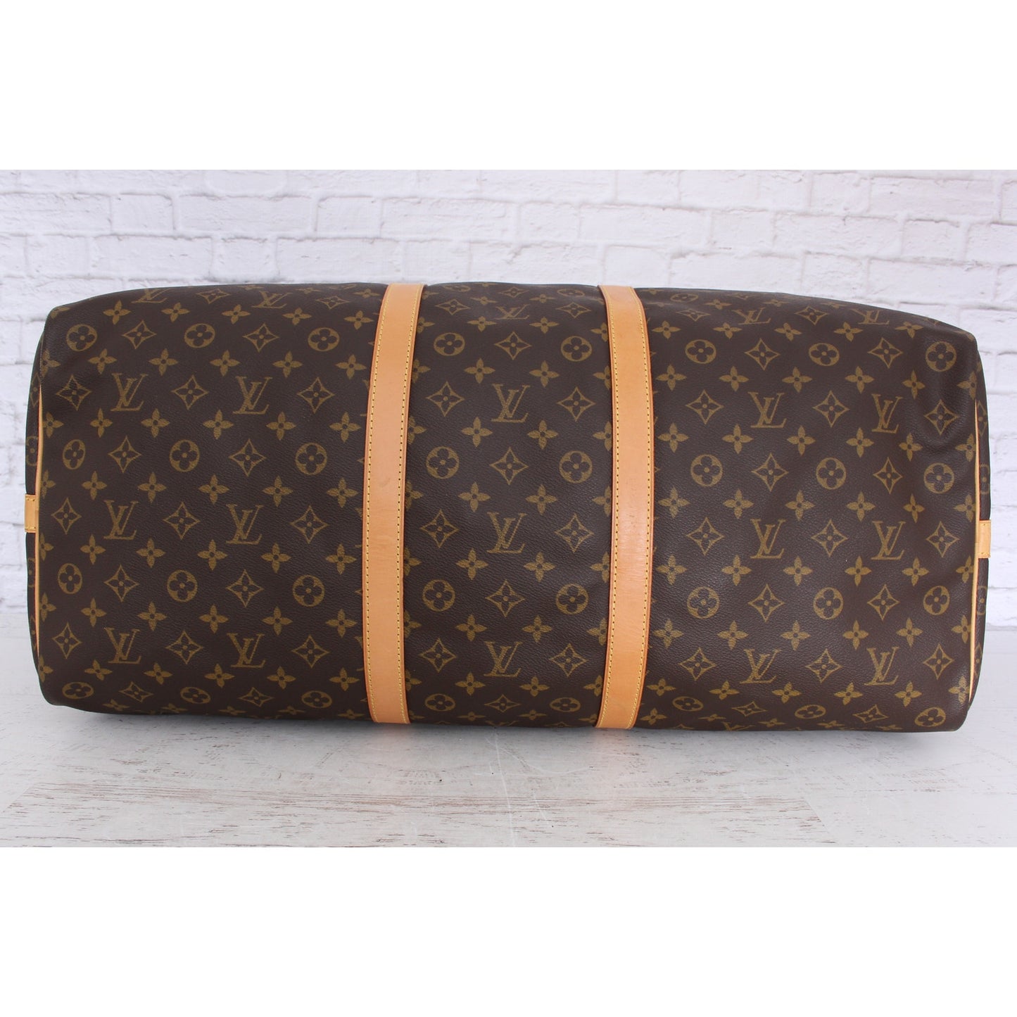 Louis Vuitton Keepall 60 Bandouliere Monogram Duffle Luggage Bag