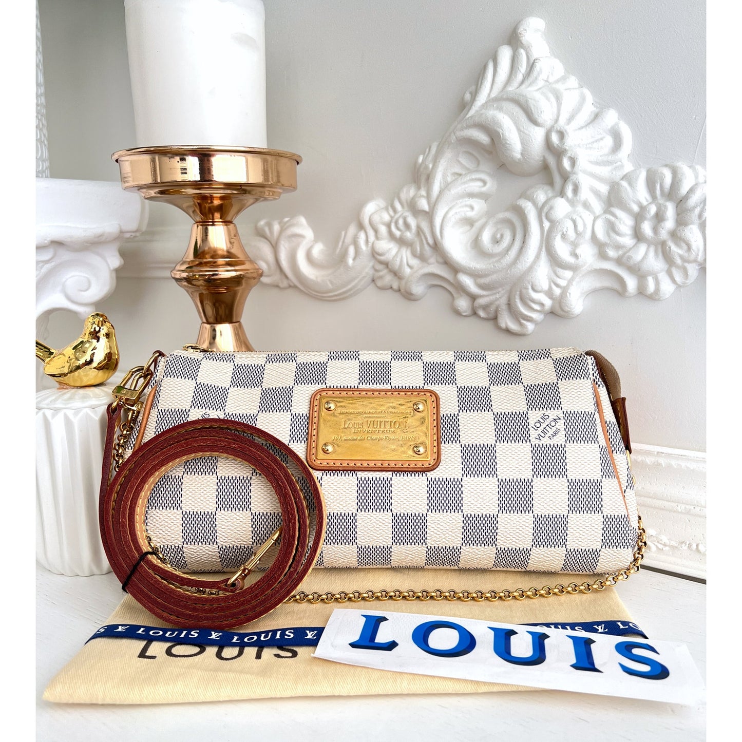 Louis Vuitton Eva Damier Azur