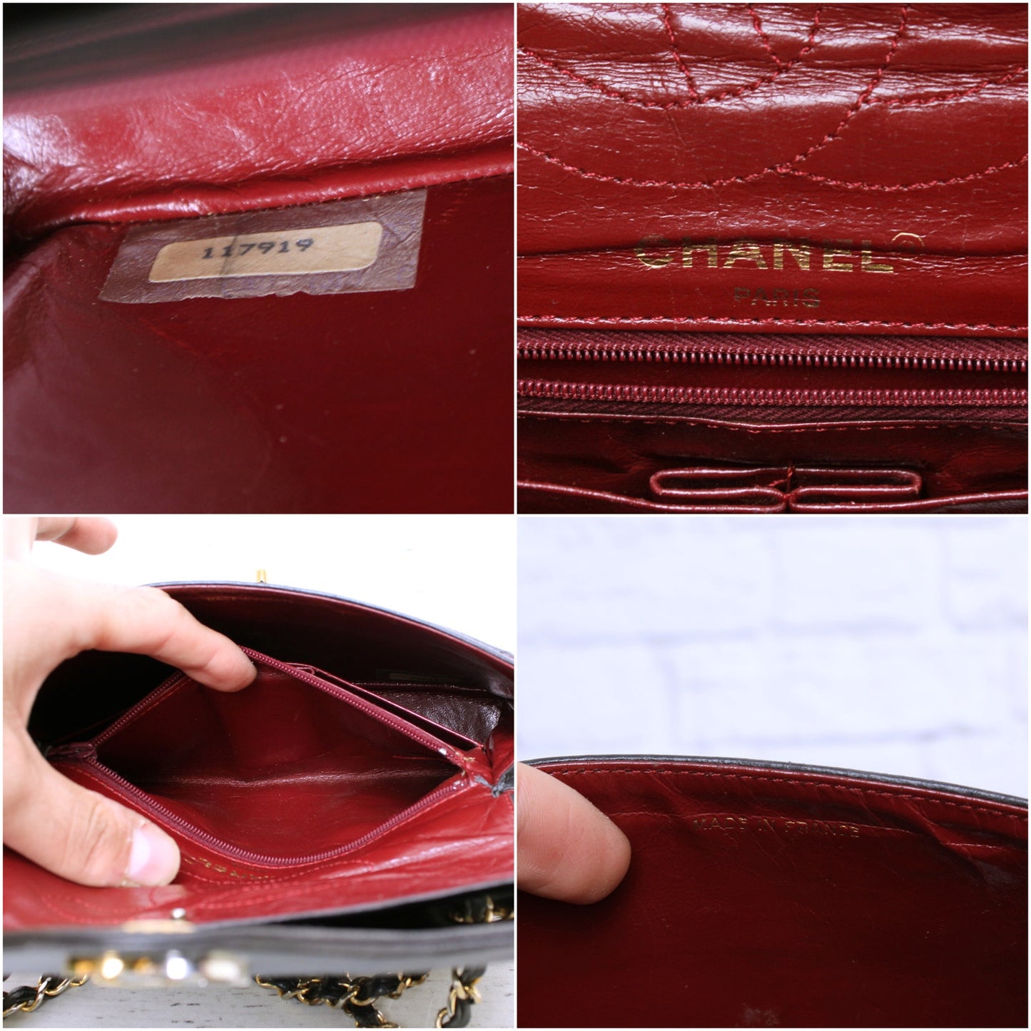 Chanel Paris Limited Two Tone Double Flap Black Lambskin Shoulder Crossbody