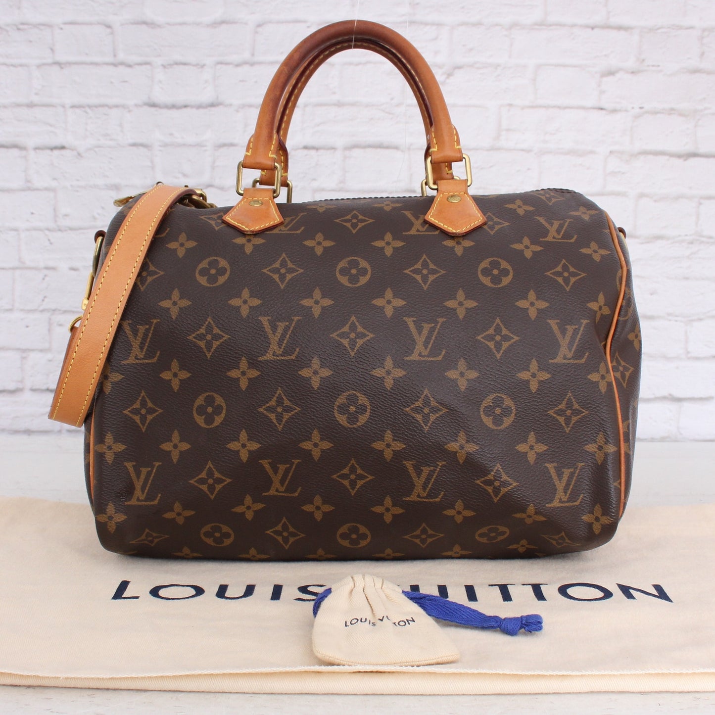 Louis Vuitton Speedy 30 Bandouliere Monogram Crossbody