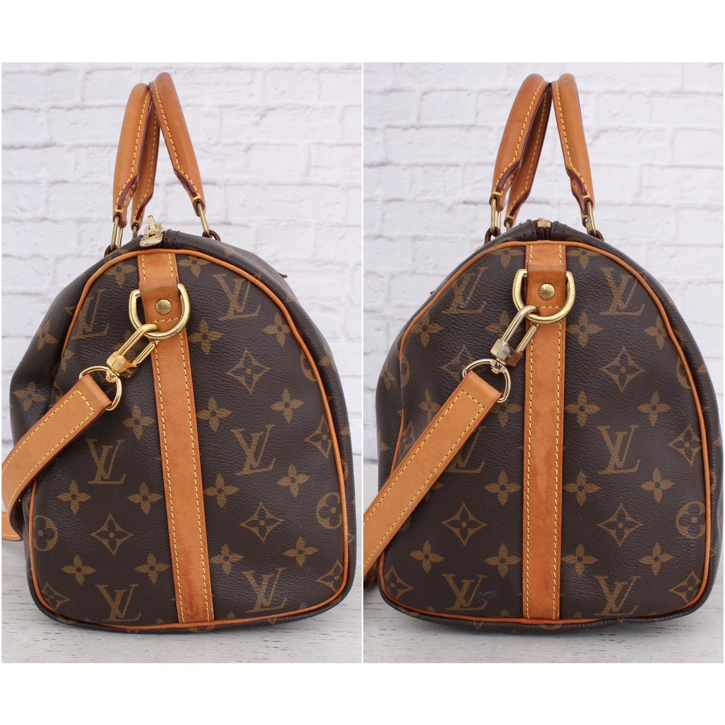 Louis Vuitton Speedy 30 Bandouliere Monogram Crossbody