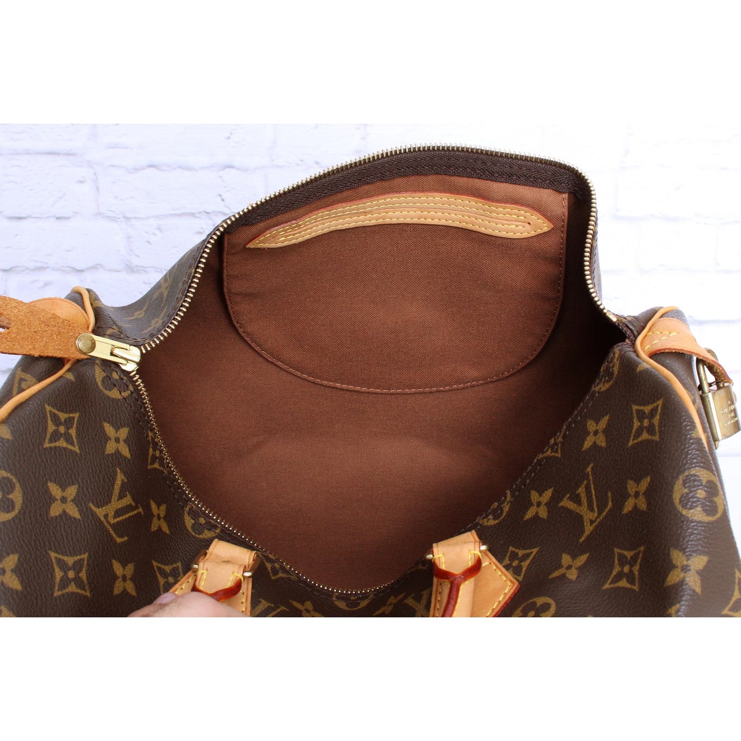 Louis Vuitton Speedy 35 Monogram Satchel