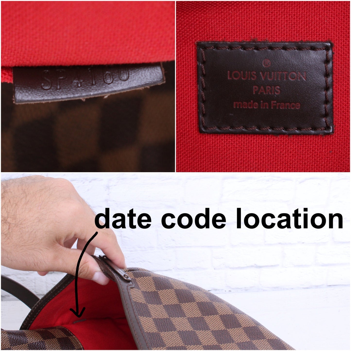 Louis Vuitton Bloomsbury PM Crossbody Damier Ebene