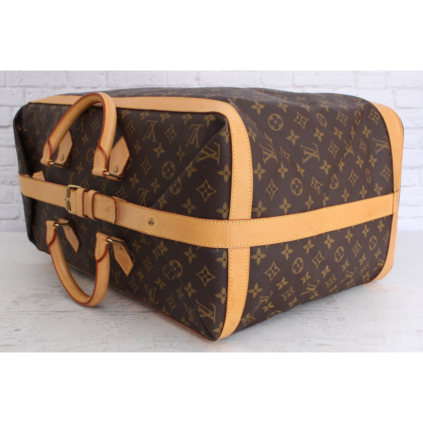 Louis Vuitton Cruiser 50 Monogram Satchel Chest Bag