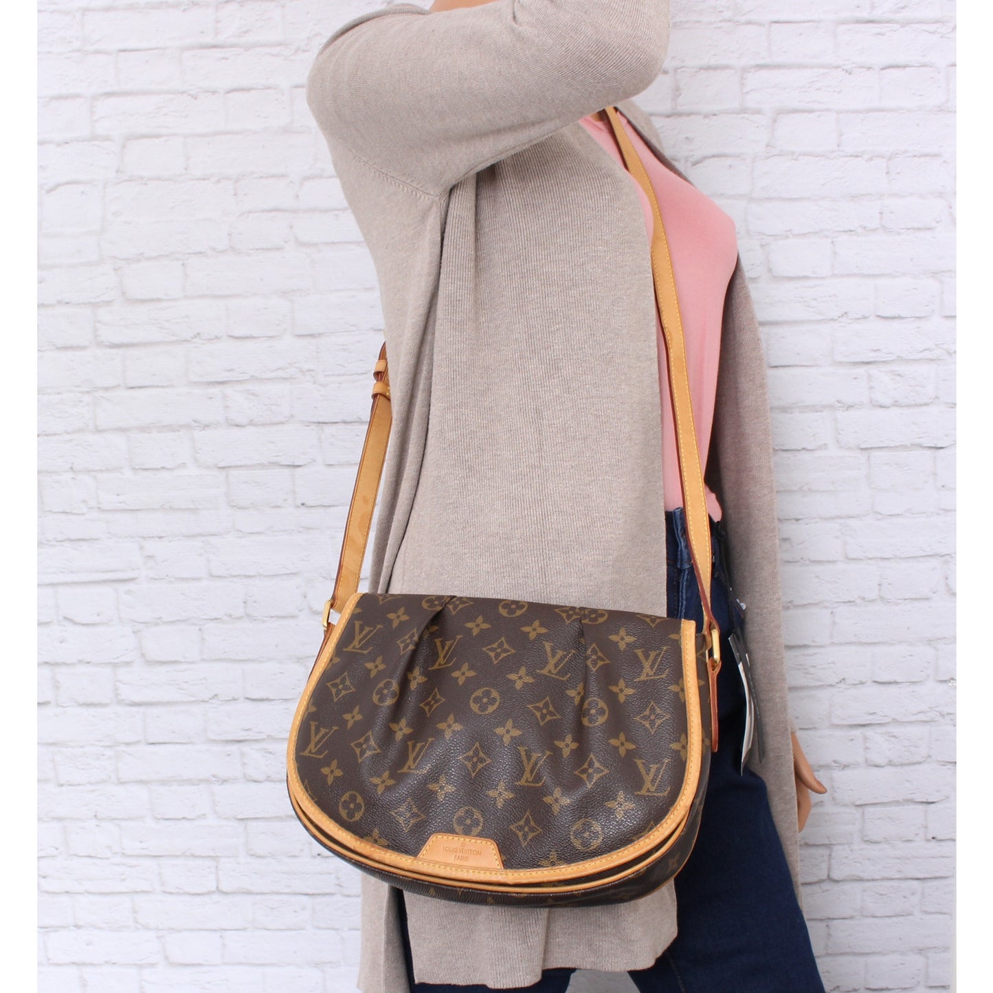 Louis Vuitton Menilmontant PM Monogram Crossbody