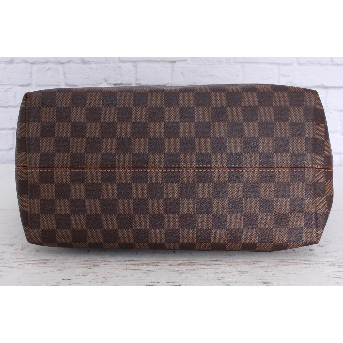 Louis Vuitton Iena MM Tote Damier Ebene Shoulder Bag