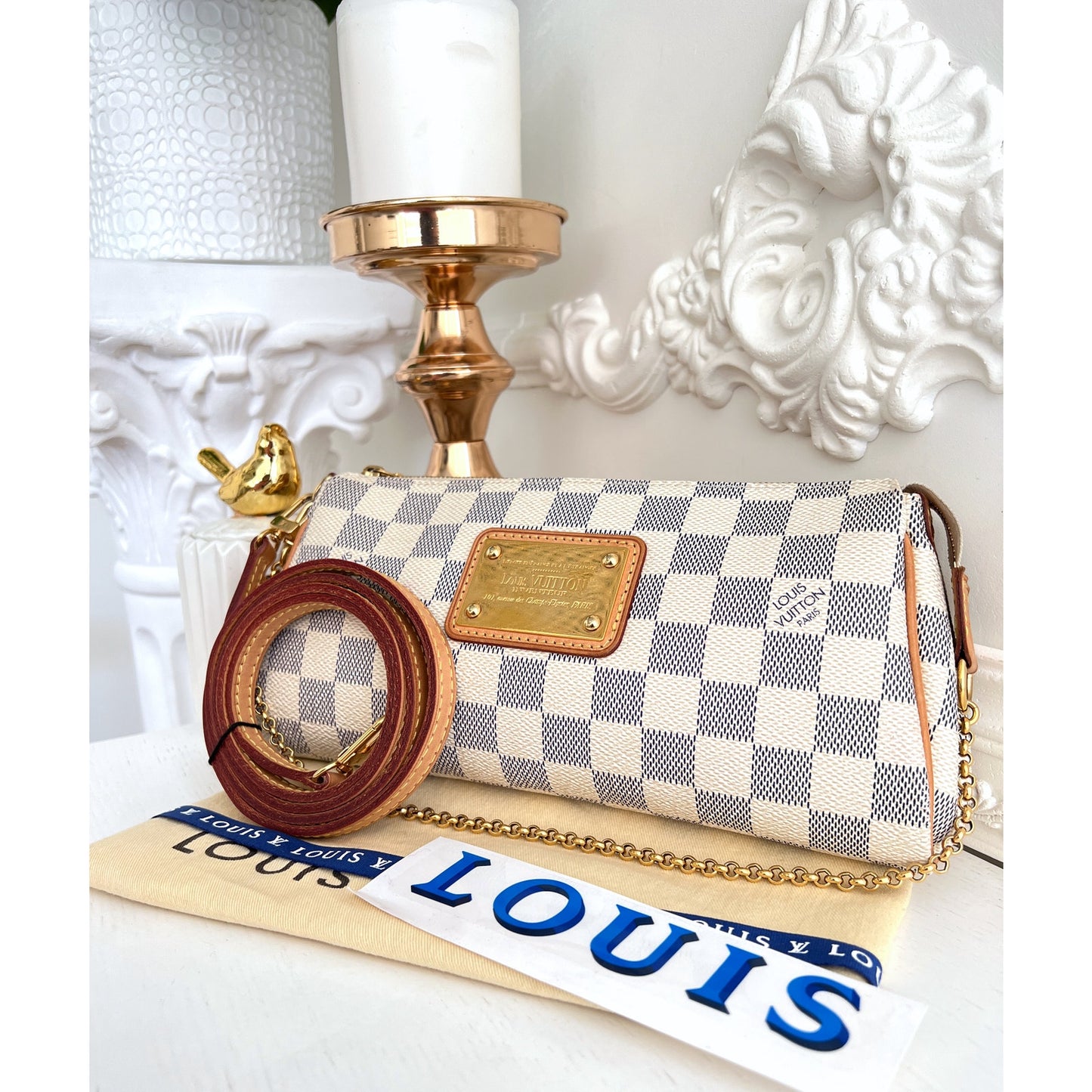 Louis Vuitton Eva Damier Azur