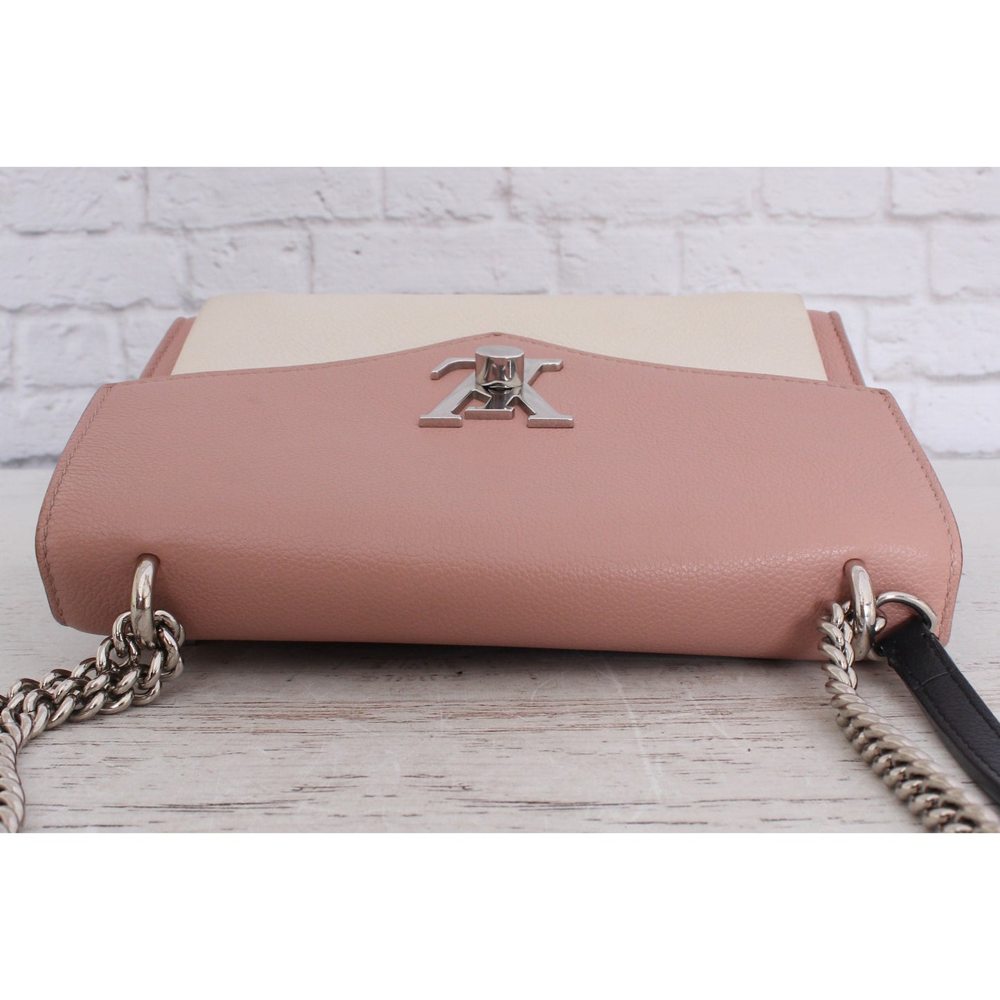 Louis Vuitton Mylockme Pink Taurillon Leather Crossbody & Shoulder Bag