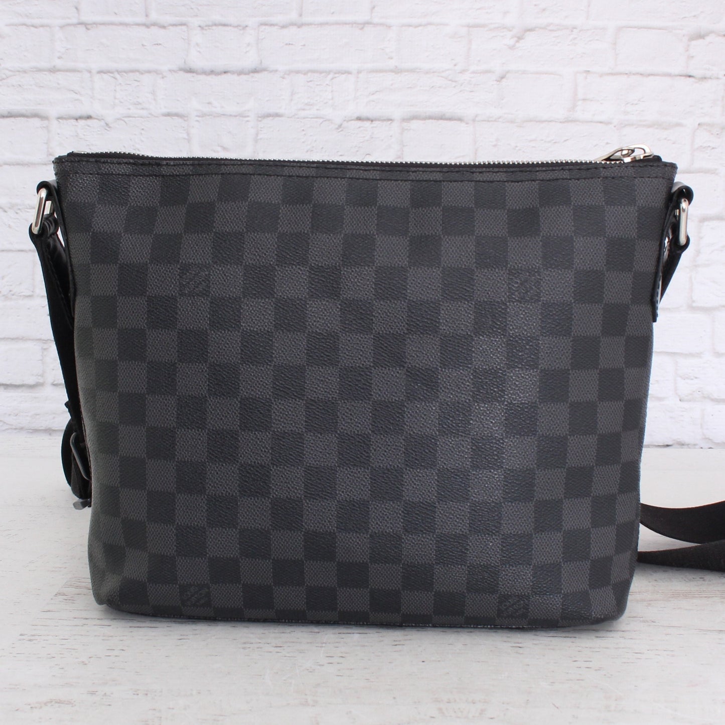 Louis Vuitton Mick PM Damier Graphite Crossbody Gray Shoulder Messenger