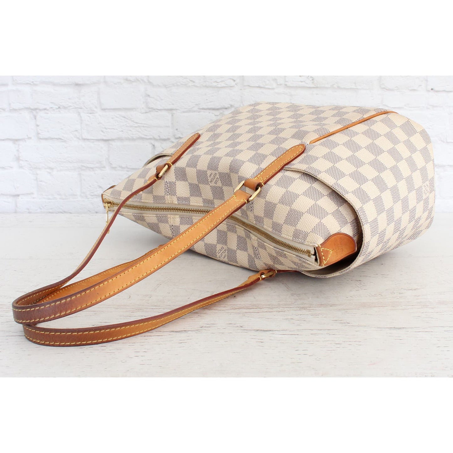 Louis Vuitton Totally PM Damier Azur Shoulder Bag