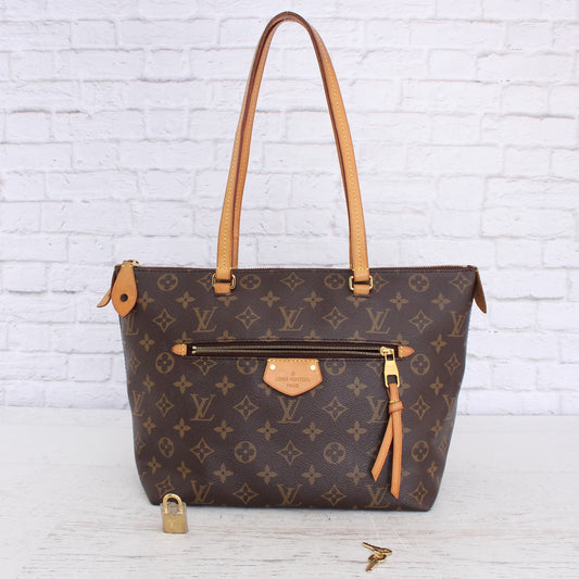 Louis Vuitton Iena PM Zip Tote Monogram Shoulder Bag