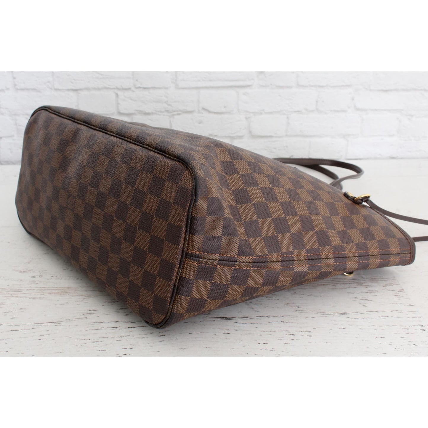 Louis Vuitton Neverfull MM Damier Ebene Cherry Tote