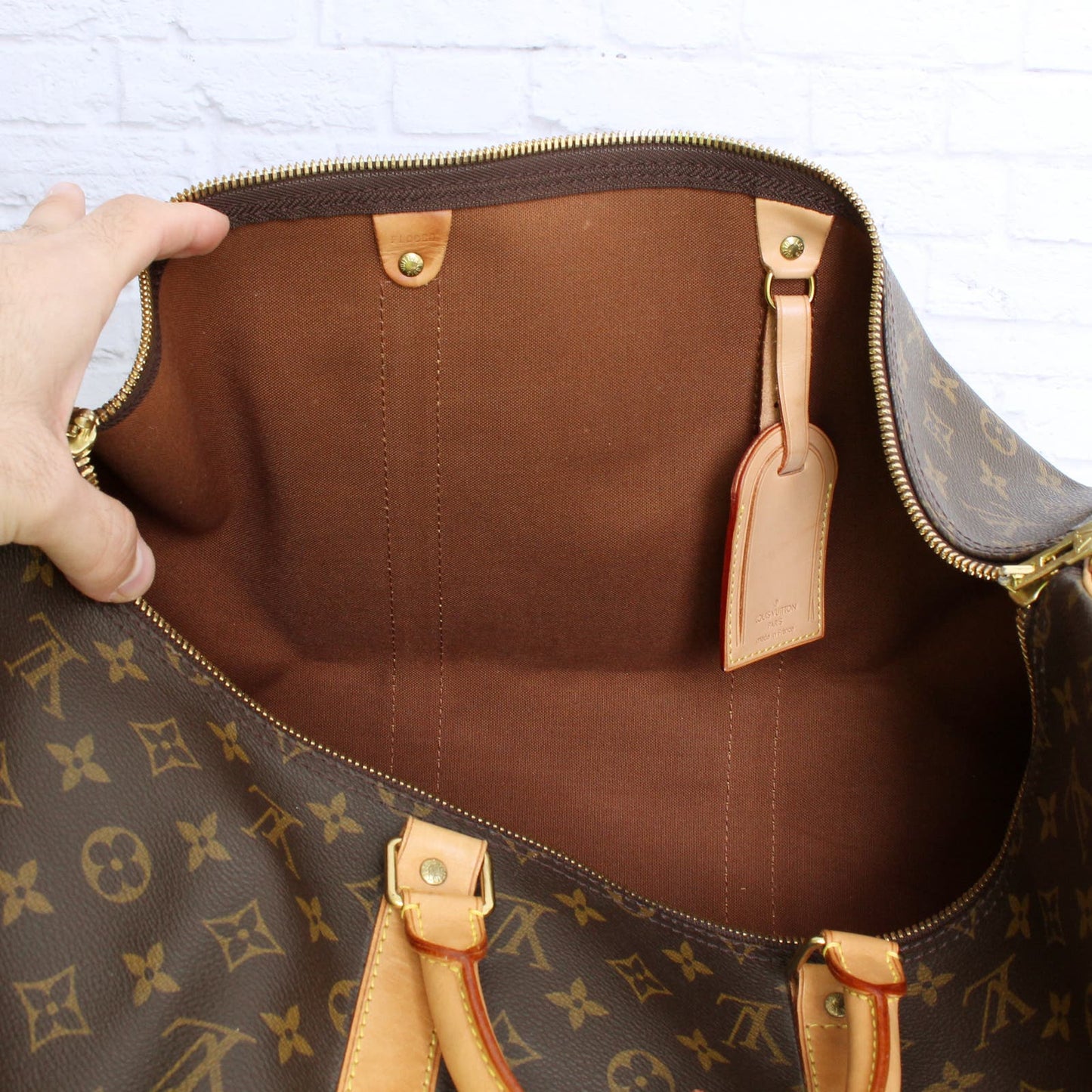 Louis Vuitton Keepall Bandouliere 50 Monogram Duffle with Strap